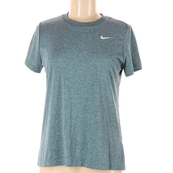 Nike Women’s Dri-FIT T-shirt Teal - Picture 1 of 3
